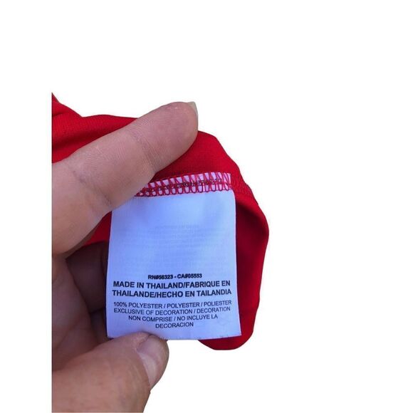 Nike Golf Dri-Fit XXL (2XL) Red Polo - Picture 5 of 6